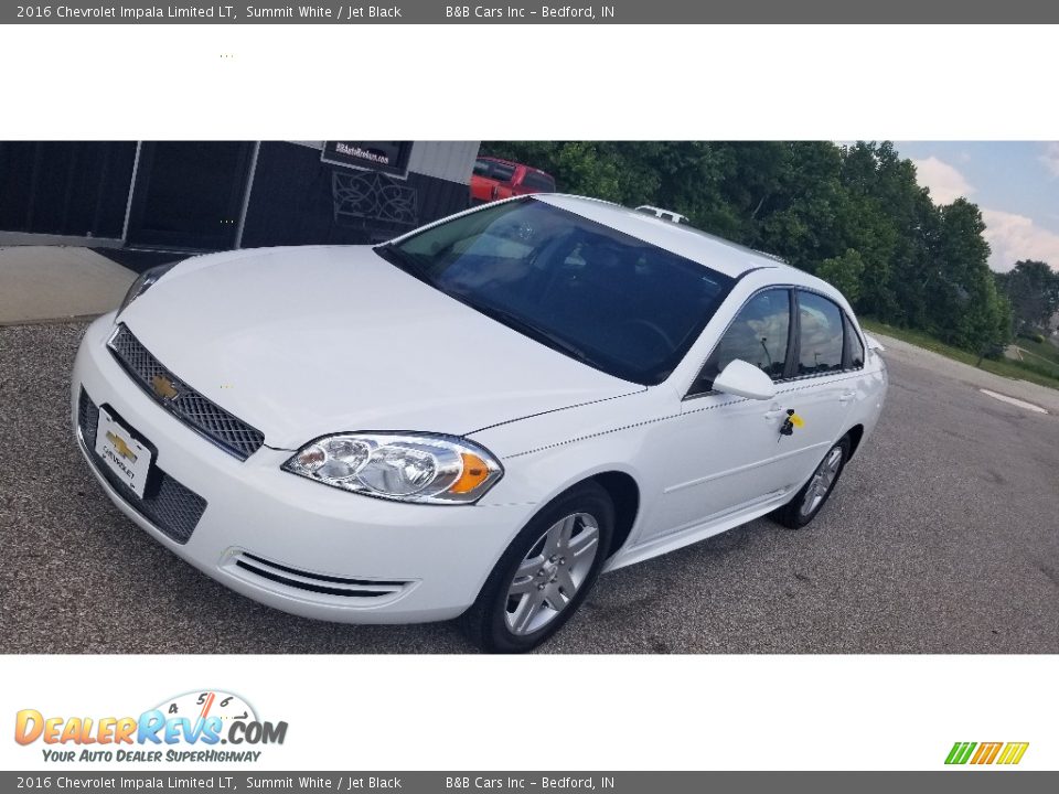 Summit White 2016 Chevrolet Impala Limited LT Photo #8