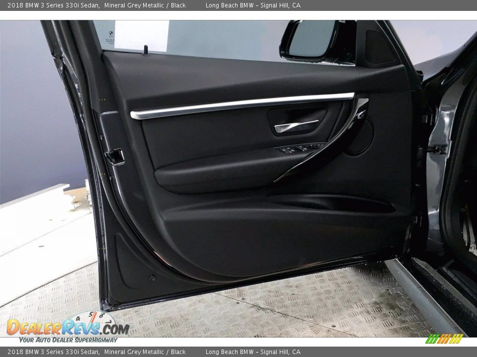 2018 BMW 3 Series 330i Sedan Mineral Grey Metallic / Black Photo #23
