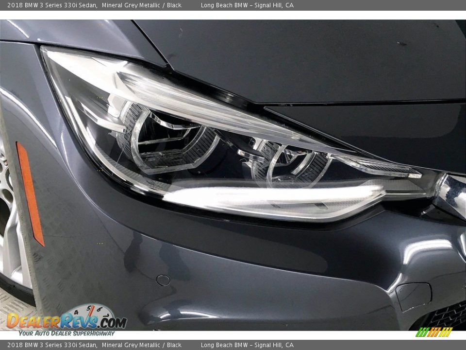 2018 BMW 3 Series 330i Sedan Mineral Grey Metallic / Black Photo #26