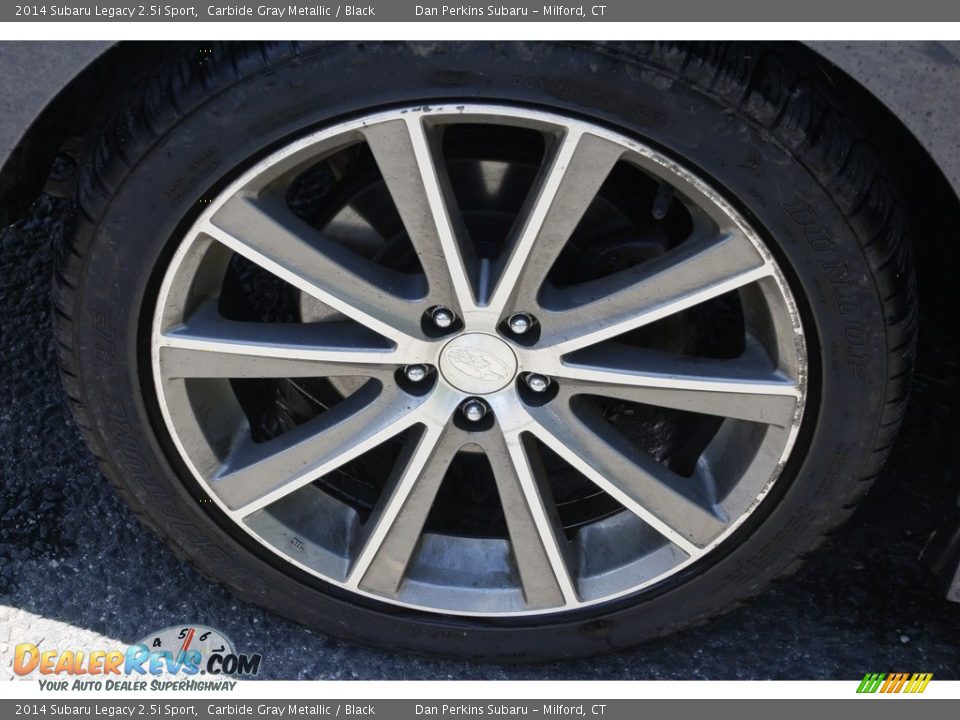 2014 Subaru Legacy 2.5i Sport Carbide Gray Metallic / Black Photo #23