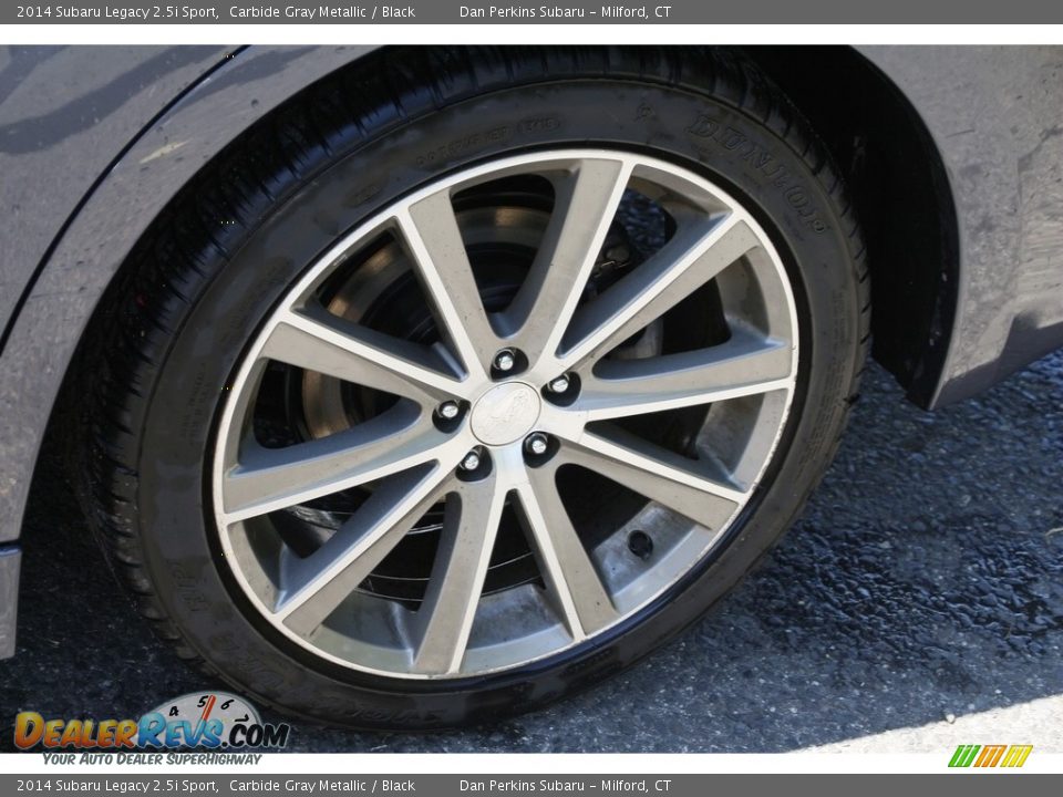 2014 Subaru Legacy 2.5i Sport Carbide Gray Metallic / Black Photo #24