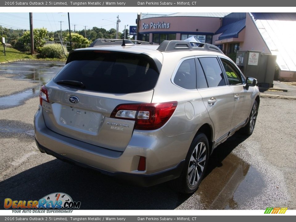 2016 Subaru Outback 2.5i Limited Tungsten Metallic / Warm Ivory Photo #5