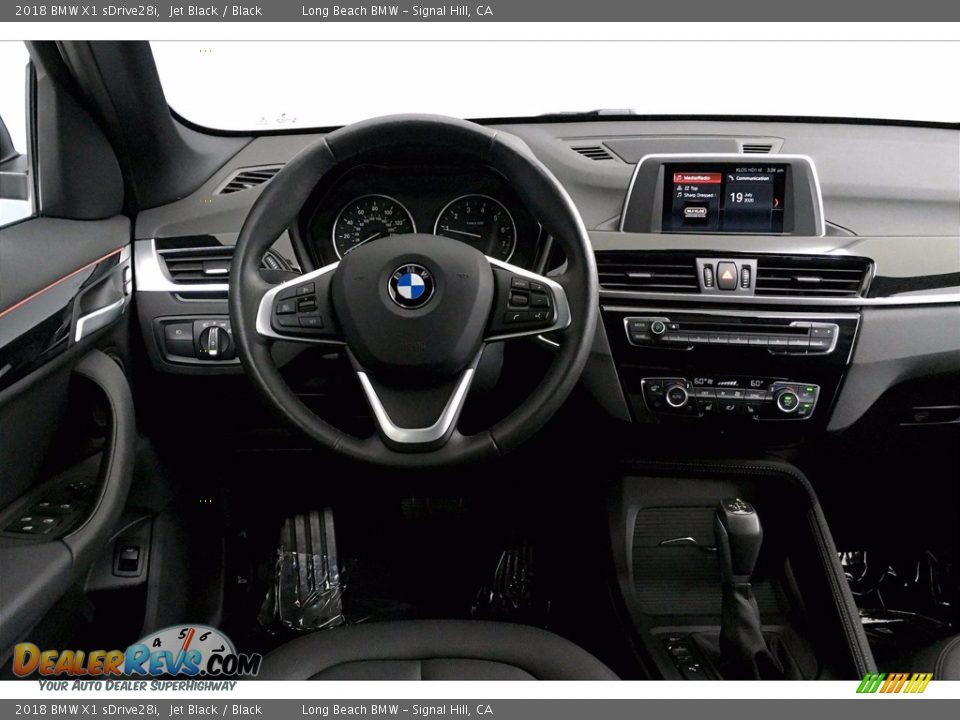 2018 BMW X1 sDrive28i Jet Black / Black Photo #4