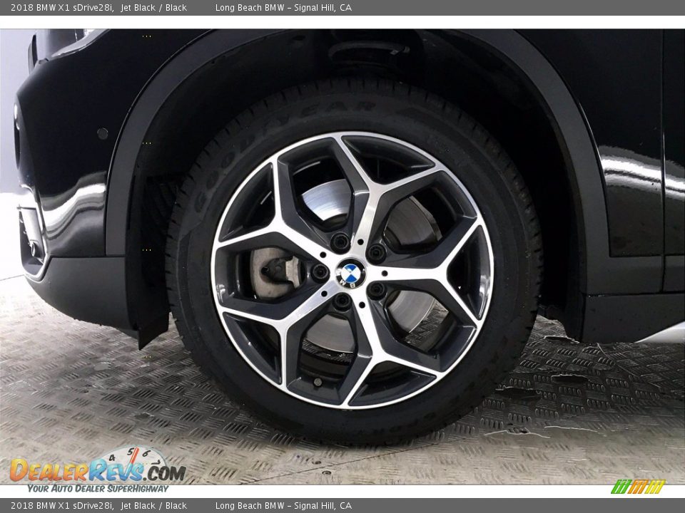 2018 BMW X1 sDrive28i Jet Black / Black Photo #8