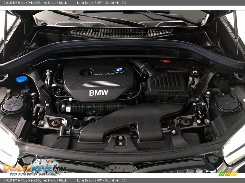 2018 BMW X1 sDrive28i Jet Black / Black Photo #9