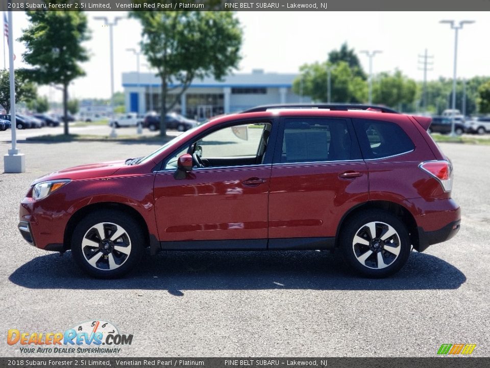 2018 Subaru Forester 2.5i Limited Venetian Red Pearl / Platinum Photo #19