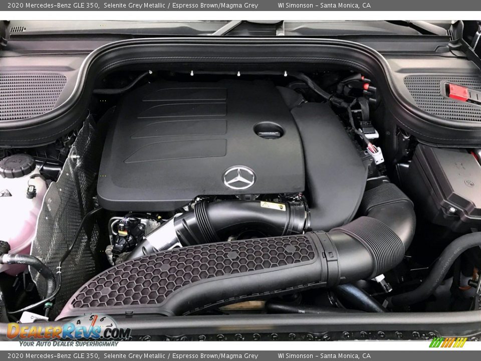 2020 Mercedes-Benz GLE 350 Selenite Grey Metallic / Espresso Brown/Magma Grey Photo #8