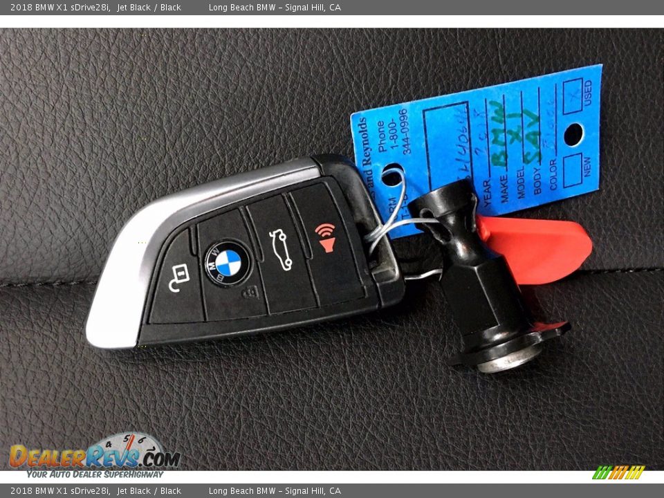 2018 BMW X1 sDrive28i Jet Black / Black Photo #11