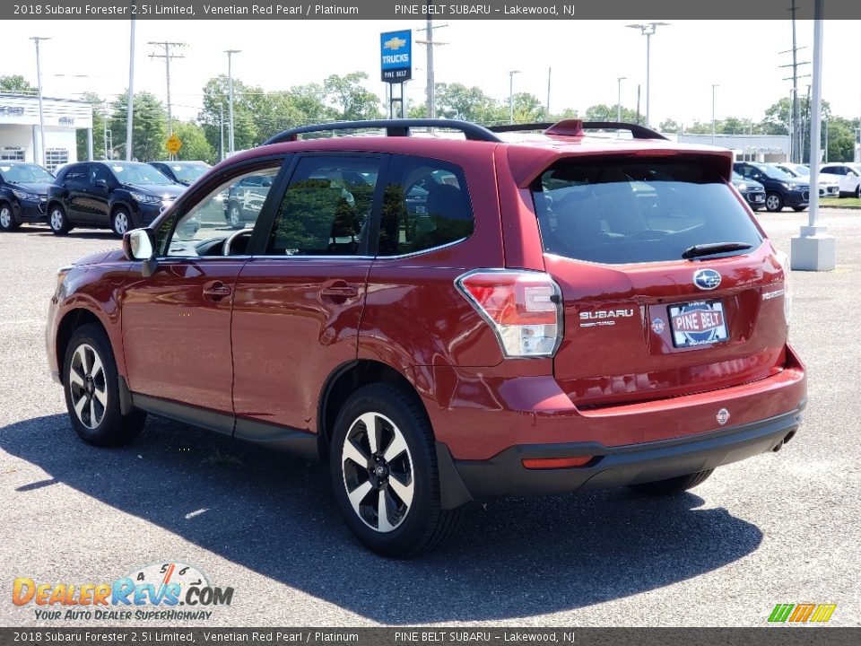 2018 Subaru Forester 2.5i Limited Venetian Red Pearl / Platinum Photo #20