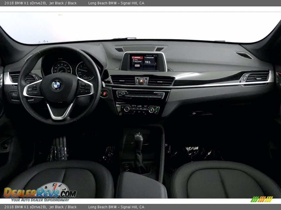 2018 BMW X1 sDrive28i Jet Black / Black Photo #15
