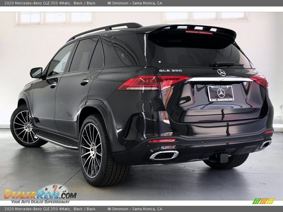 2020 Mercedes-Benz GLE 350 4Matic Black / Black Photo #2