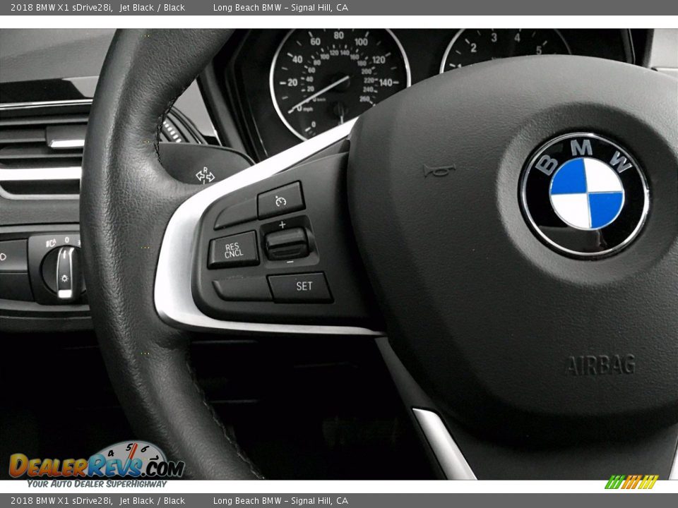 2018 BMW X1 sDrive28i Jet Black / Black Photo #18