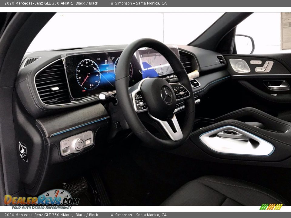 2020 Mercedes-Benz GLE 350 4Matic Black / Black Photo #4