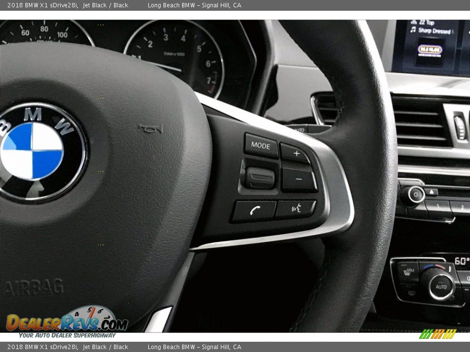 2018 BMW X1 sDrive28i Jet Black / Black Photo #19