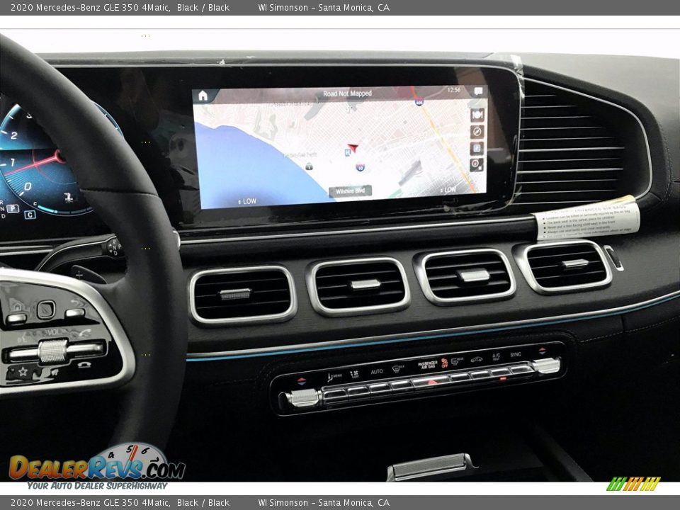 2020 Mercedes-Benz GLE 350 4Matic Black / Black Photo #6