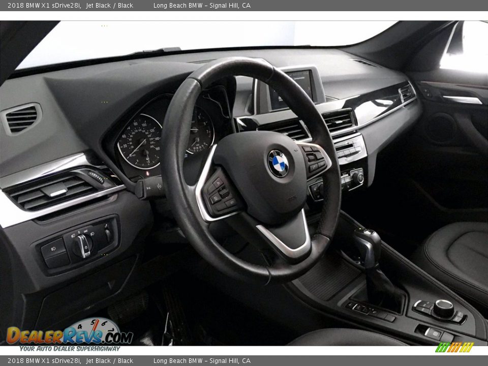 2018 BMW X1 sDrive28i Jet Black / Black Photo #21