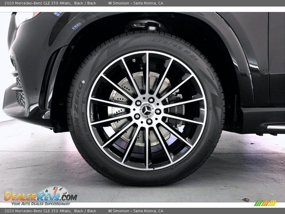 2020 Mercedes-Benz GLE 350 4Matic Black / Black Photo #9