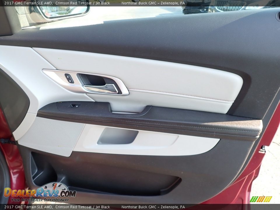 2017 GMC Terrain SLE AWD Crimson Red Tintcoat / Jet Black Photo #7