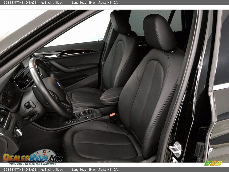 2018 BMW X1 sDrive28i Jet Black / Black Photo #28