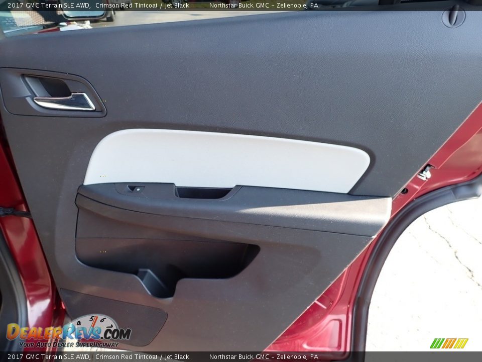 2017 GMC Terrain SLE AWD Crimson Red Tintcoat / Jet Black Photo #8