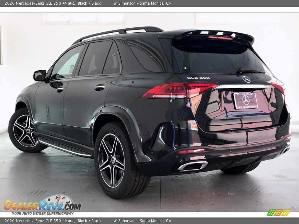 2020 Mercedes-Benz GLE 350 4Matic Black / Black Photo #2