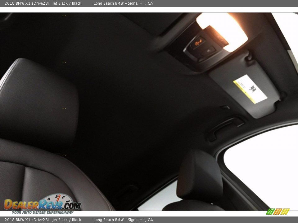 2018 BMW X1 sDrive28i Jet Black / Black Photo #31