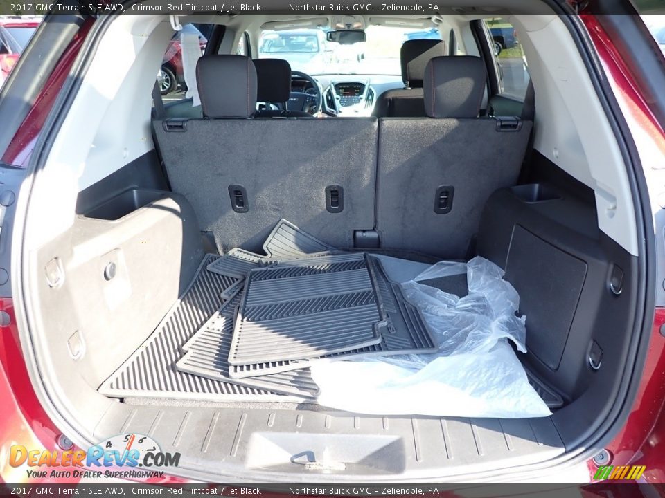 2017 GMC Terrain SLE AWD Crimson Red Tintcoat / Jet Black Photo #11