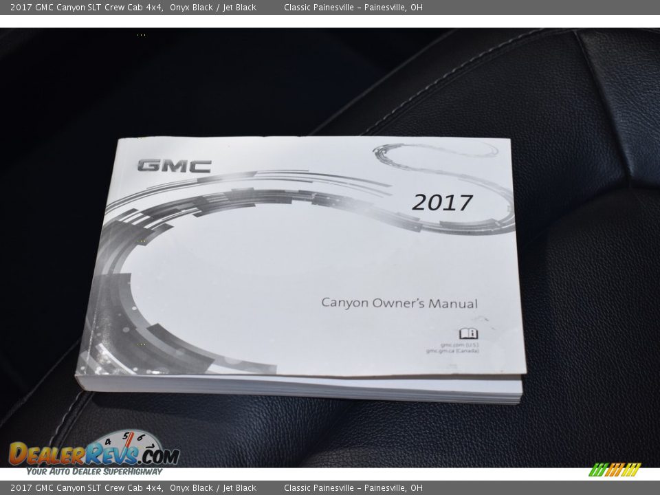 2017 GMC Canyon SLT Crew Cab 4x4 Onyx Black / Jet Black Photo #18