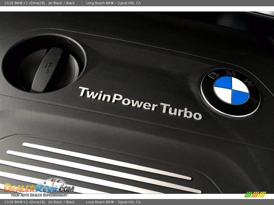 2018 BMW X1 sDrive28i Jet Black / Black Photo #35