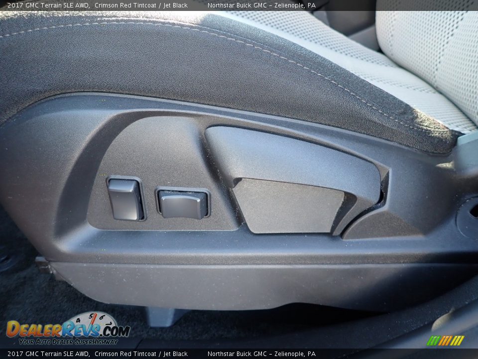 2017 GMC Terrain SLE AWD Crimson Red Tintcoat / Jet Black Photo #16