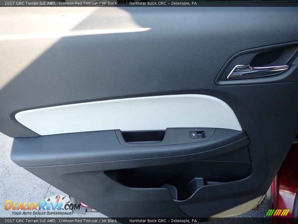 2017 GMC Terrain SLE AWD Crimson Red Tintcoat / Jet Black Photo #21