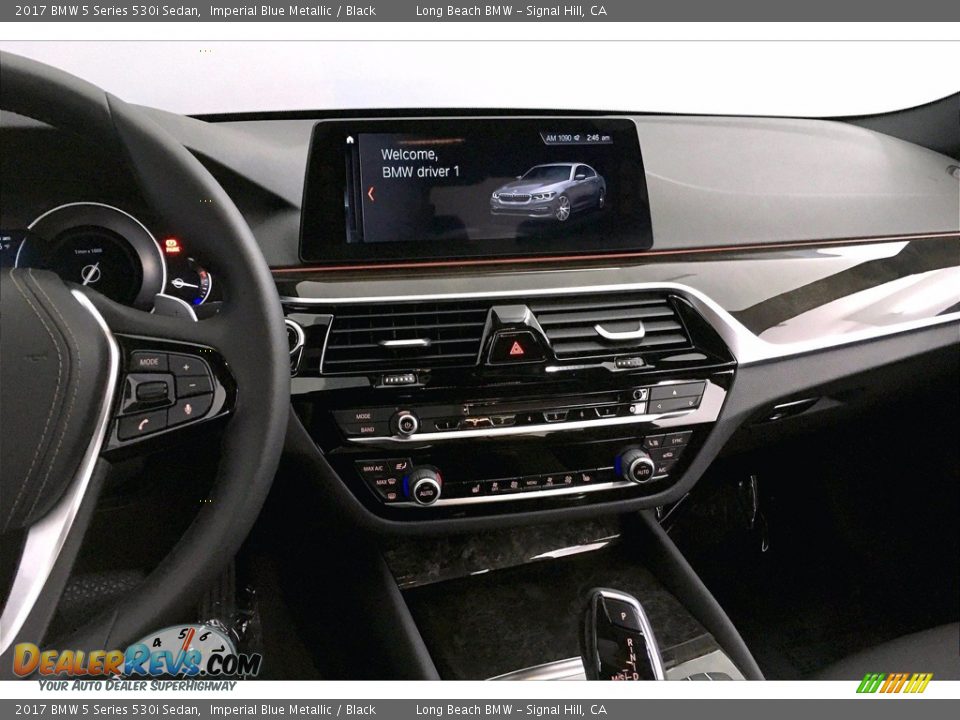 2017 BMW 5 Series 530i Sedan Imperial Blue Metallic / Black Photo #5