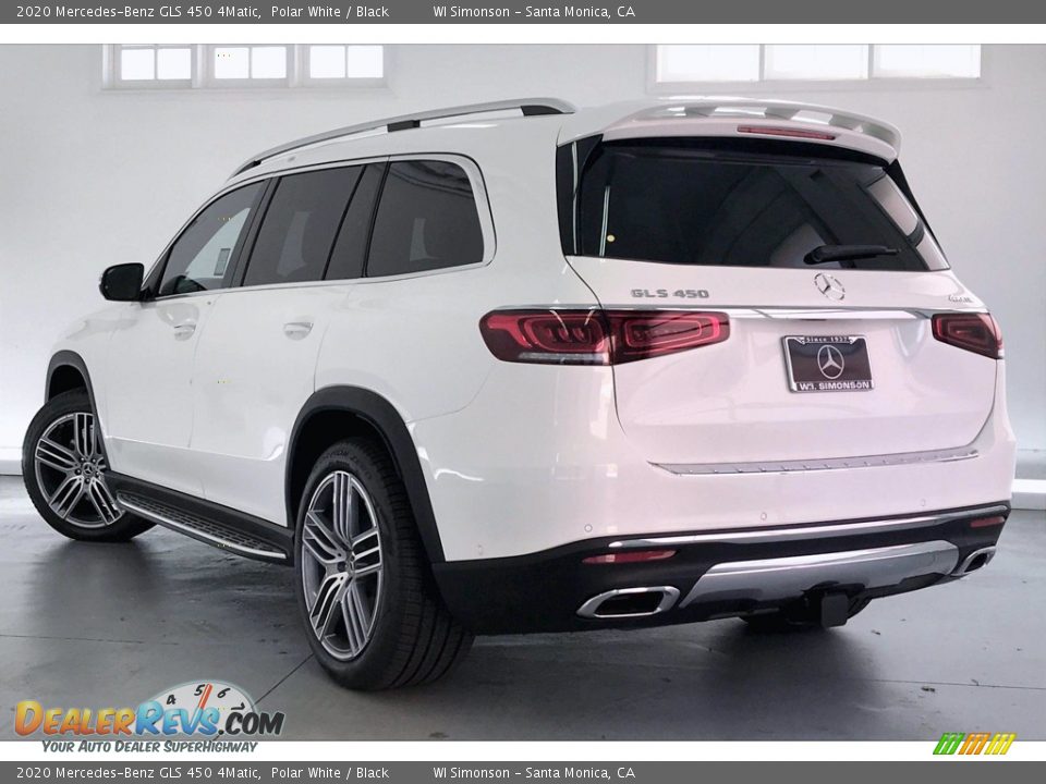 2020 Mercedes-Benz GLS 450 4Matic Polar White / Black Photo #2