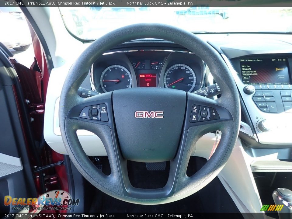 2017 GMC Terrain SLE AWD Crimson Red Tintcoat / Jet Black Photo #23