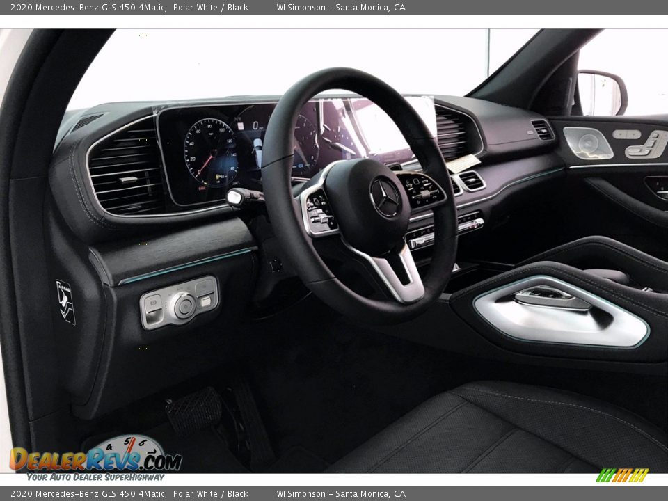 2020 Mercedes-Benz GLS 450 4Matic Polar White / Black Photo #4