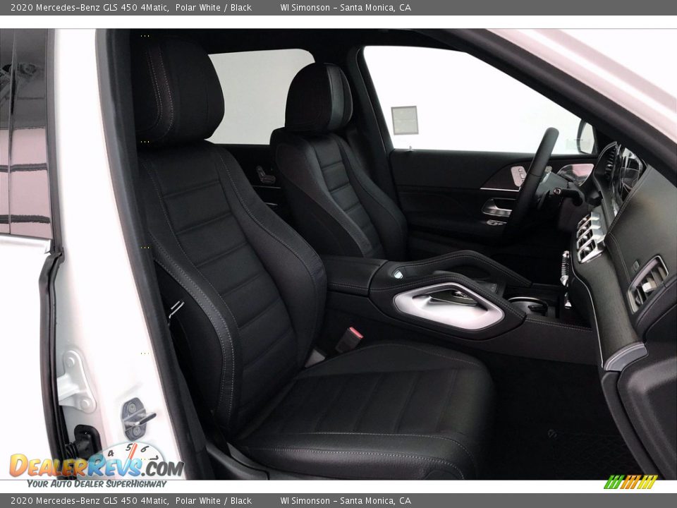 2020 Mercedes-Benz GLS 450 4Matic Polar White / Black Photo #5