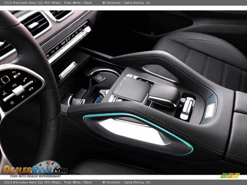 2020 Mercedes-Benz GLS 450 4Matic Polar White / Black Photo #7