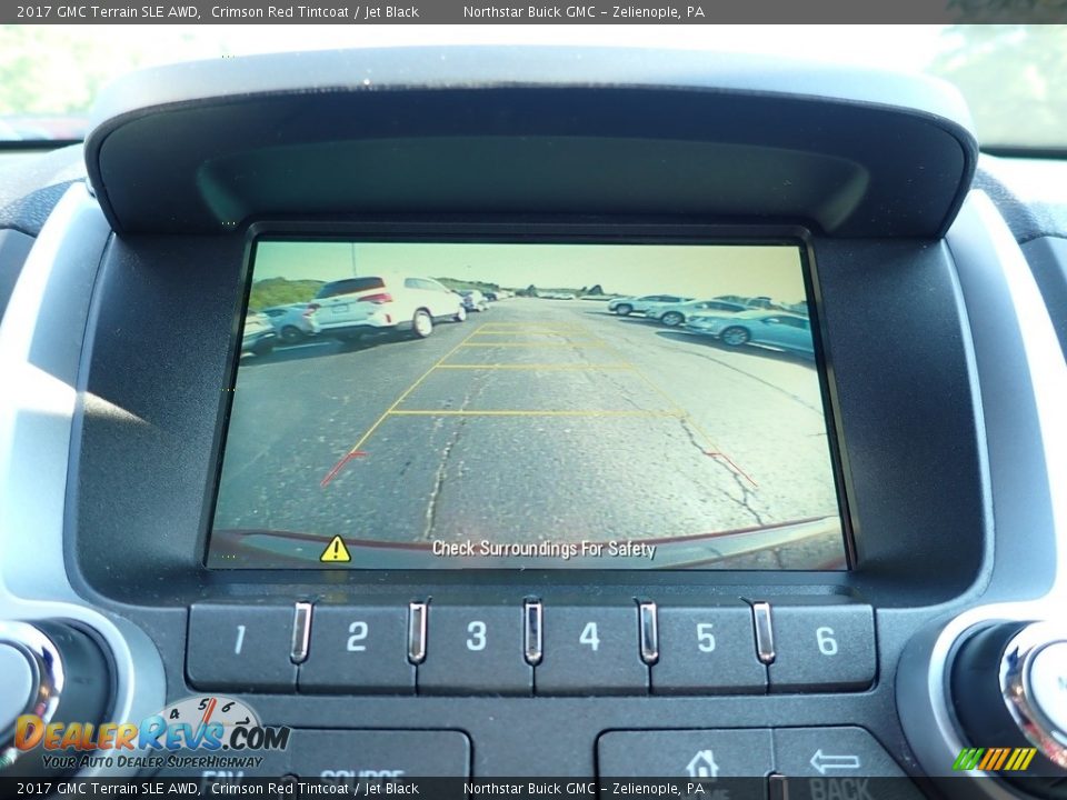 2017 GMC Terrain SLE AWD Crimson Red Tintcoat / Jet Black Photo #27