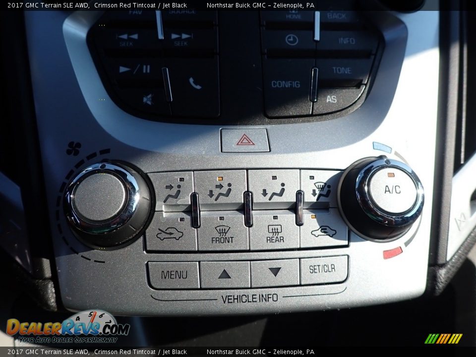 2017 GMC Terrain SLE AWD Crimson Red Tintcoat / Jet Black Photo #28