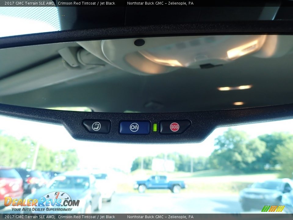 2017 GMC Terrain SLE AWD Crimson Red Tintcoat / Jet Black Photo #29