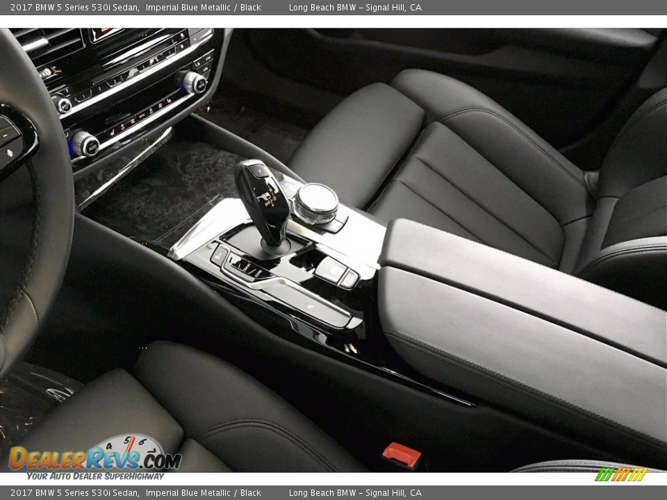2017 BMW 5 Series 530i Sedan Imperial Blue Metallic / Black Photo #16