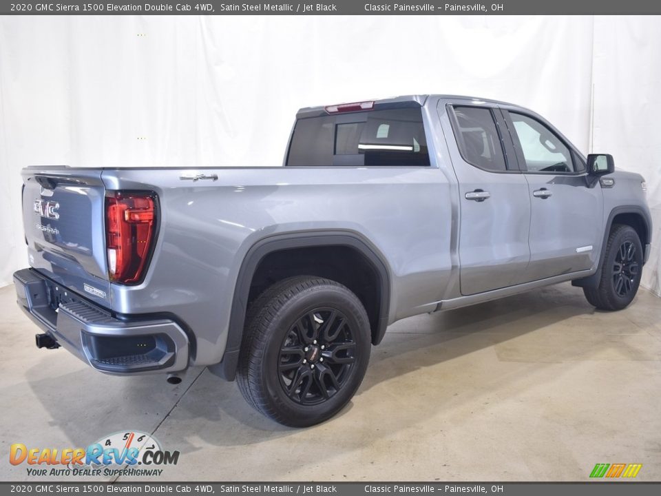 2020 GMC Sierra 1500 Elevation Double Cab 4WD Satin Steel Metallic / Jet Black Photo #2