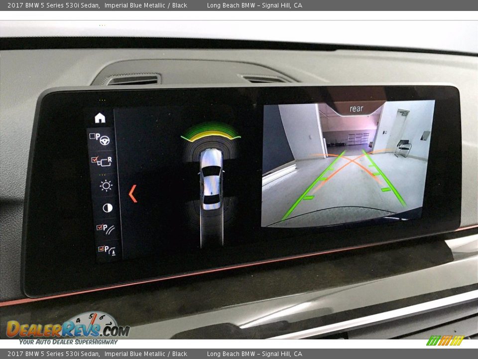 2017 BMW 5 Series 530i Sedan Imperial Blue Metallic / Black Photo #17