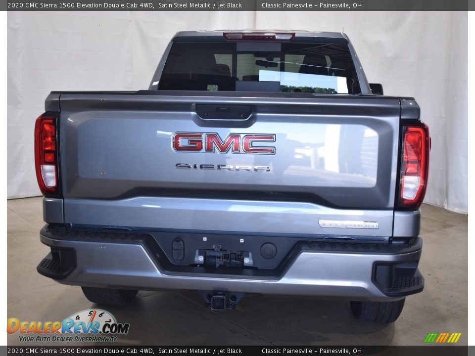 2020 GMC Sierra 1500 Elevation Double Cab 4WD Satin Steel Metallic / Jet Black Photo #3