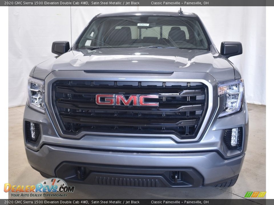 2020 GMC Sierra 1500 Elevation Double Cab 4WD Satin Steel Metallic / Jet Black Photo #4