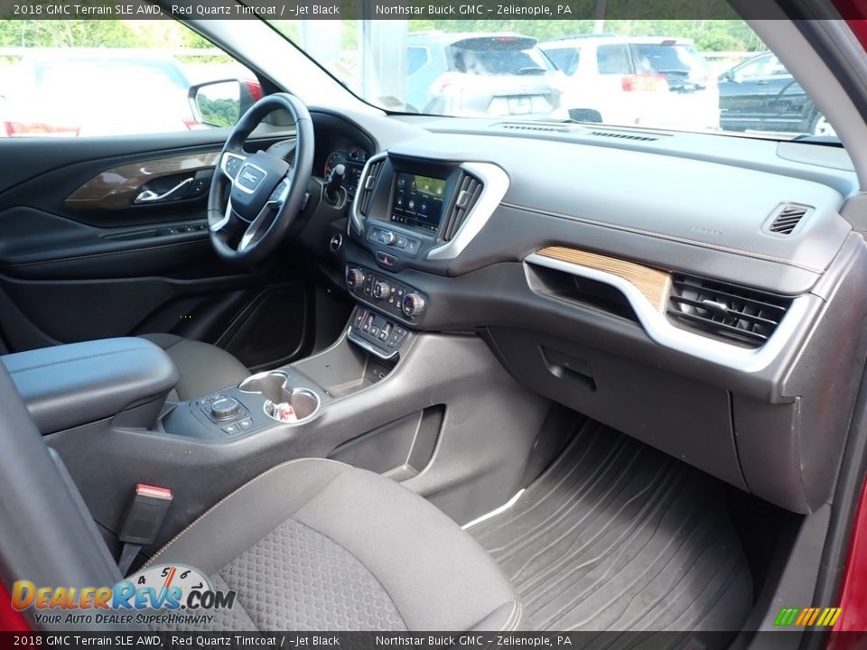 2018 GMC Terrain SLE AWD Red Quartz Tintcoat / ­Jet Black Photo #6