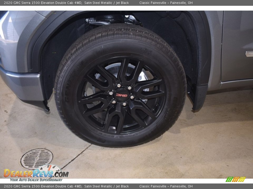 2020 GMC Sierra 1500 Elevation Double Cab 4WD Satin Steel Metallic / Jet Black Photo #5