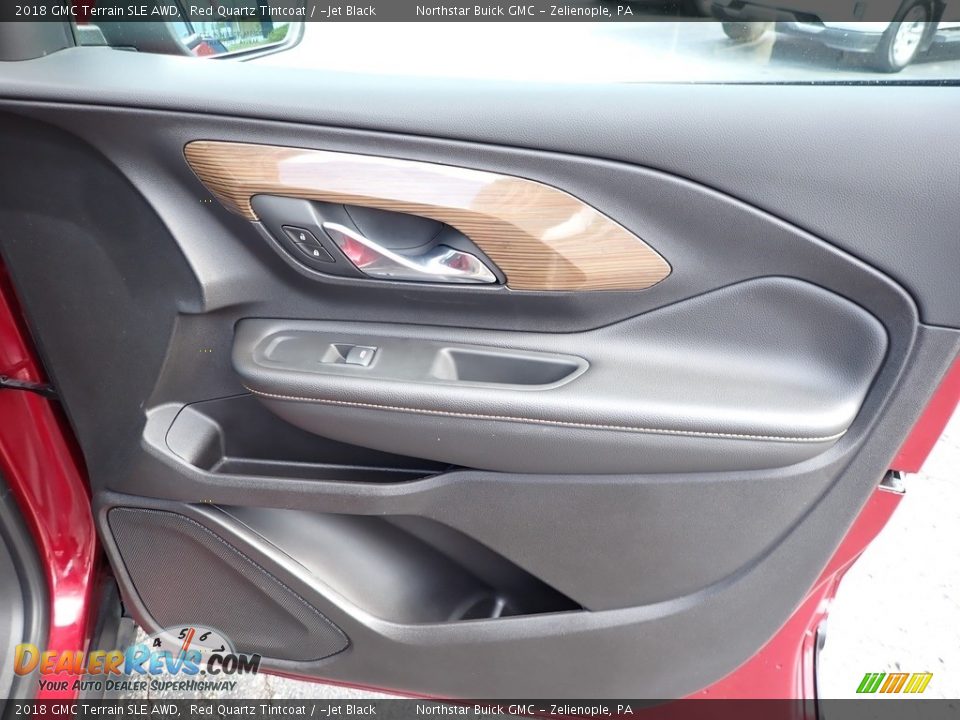 2018 GMC Terrain SLE AWD Red Quartz Tintcoat / ­Jet Black Photo #7