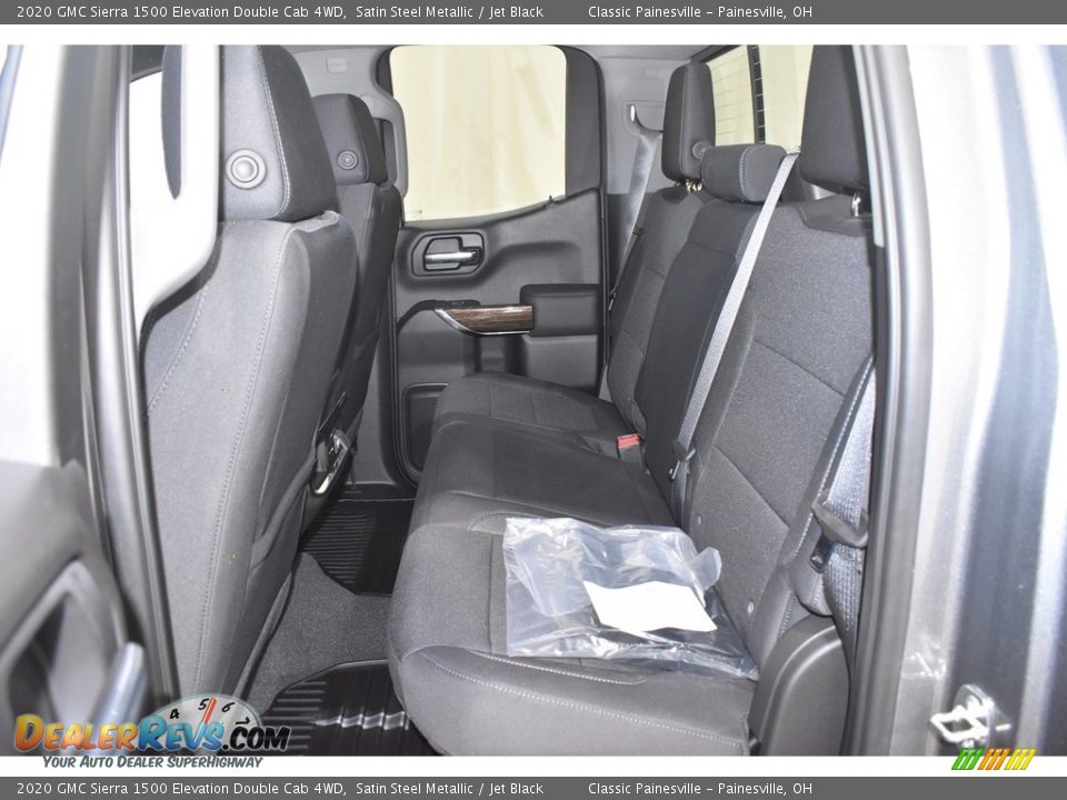 2020 GMC Sierra 1500 Elevation Double Cab 4WD Satin Steel Metallic / Jet Black Photo #7
