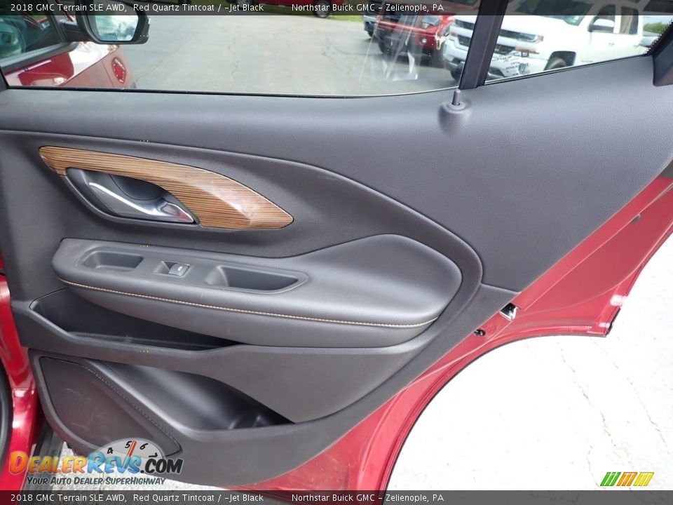2018 GMC Terrain SLE AWD Red Quartz Tintcoat / ­Jet Black Photo #8